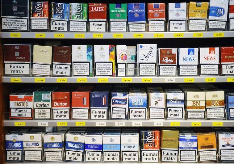 Tipos de tabaco en estancos